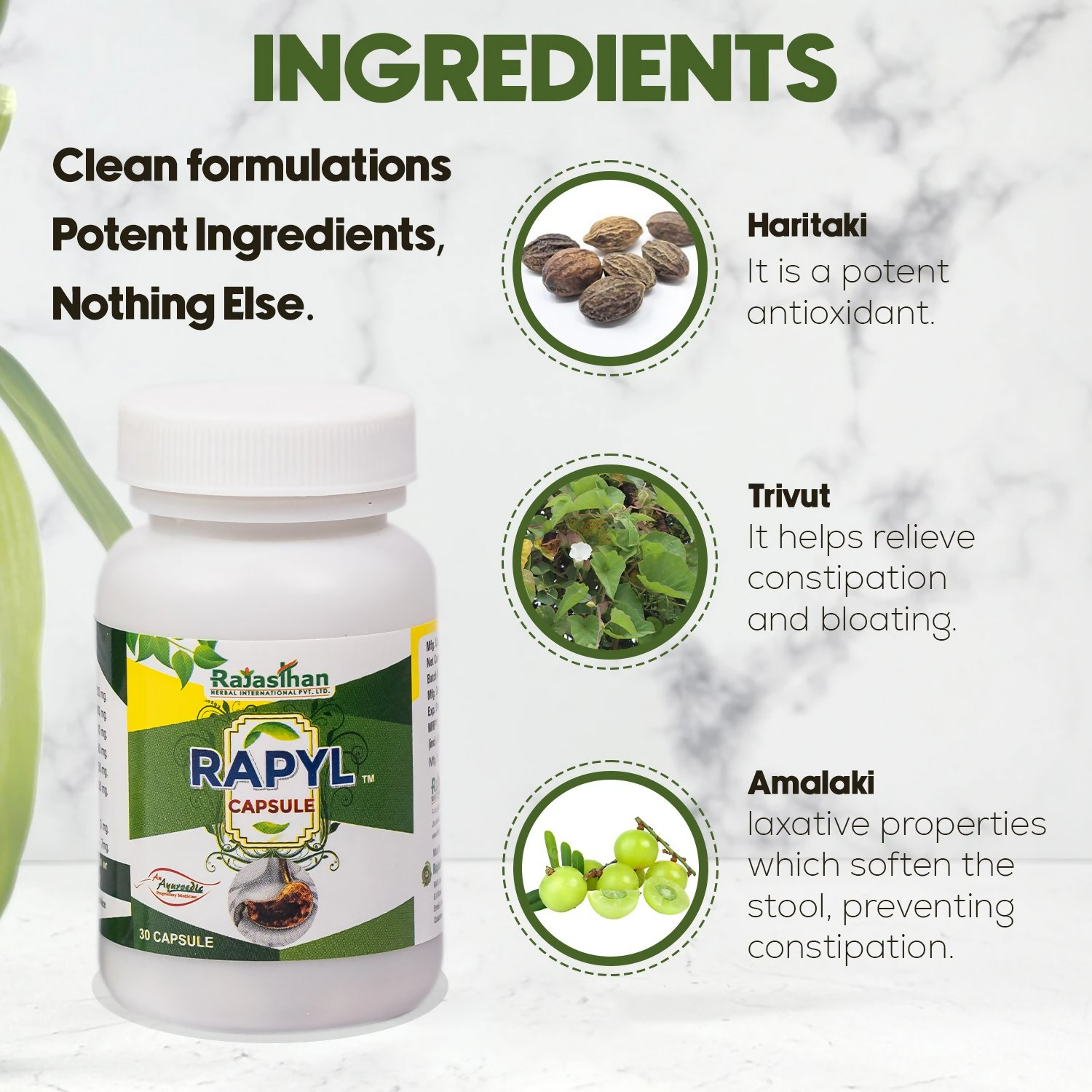 Rajasthan Herbals Rapyl Capsules 