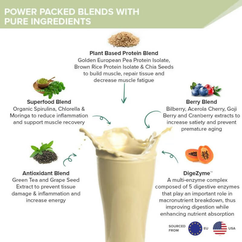 Wellbeing Nutrition Superfood Plant Protein Isolate - British Banoffee Pie  Grab2Buy Wellbeing Nutrition Grab2Buy
