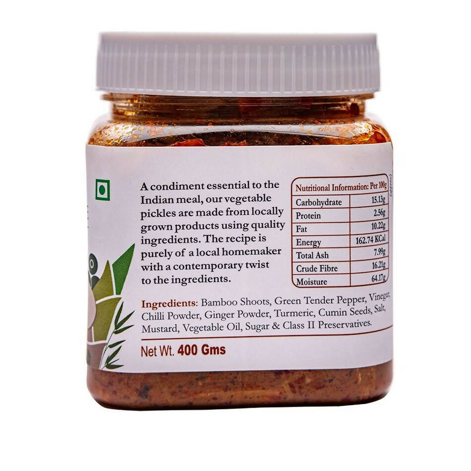 Ainmane Bamboo Shoots & Green Pepper Pickle - Grab2buy