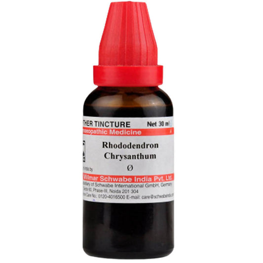 Dr. Willmar Schwabe India Rhododendron Chrysanthum Mother Tincture Q 
