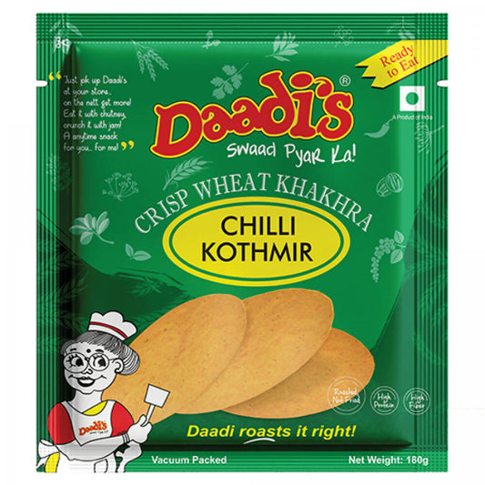 Daadi's Chilli Kothmir Khakhra 