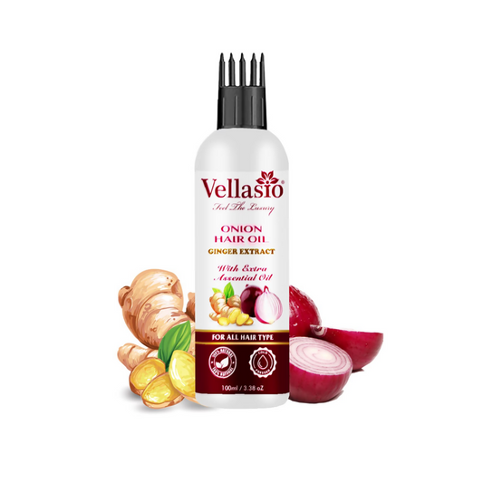 Vellasio Essence Onion Ginger Hair Oil For Hair  Grab2Buy Vellasio Grab2Buy