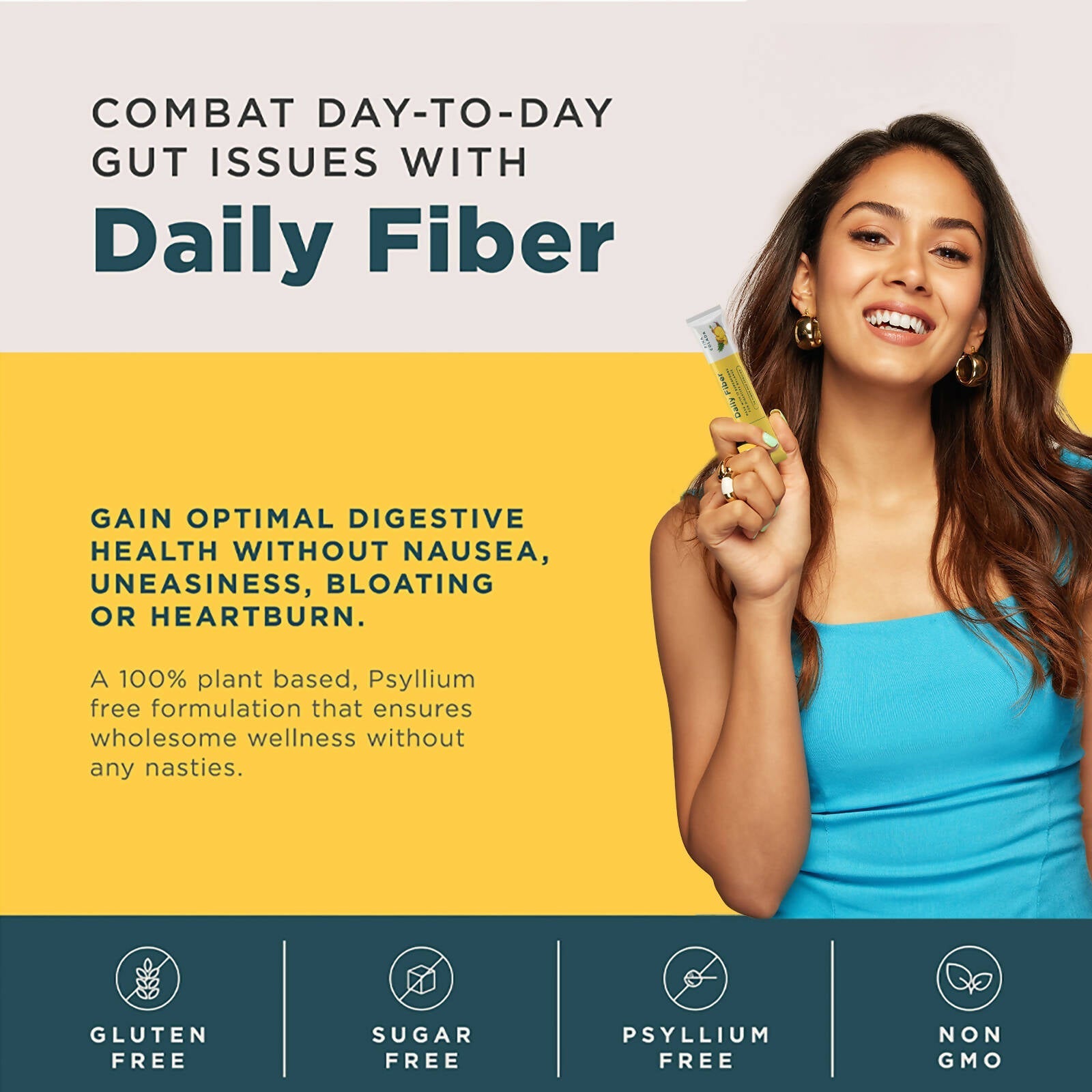 Wellbeing Nutrition Daily Fiber Powder-Pina Colada Flavor  Grab2Buy Wellbeing Nutrition Grab2Buy