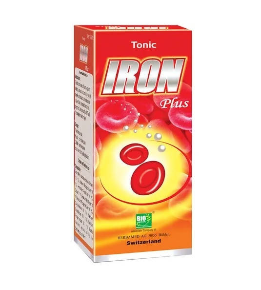 Bio India Homeopathy Iron Plus Tonic – Homeopathic Iron & Haemoglobin Support Tonic 