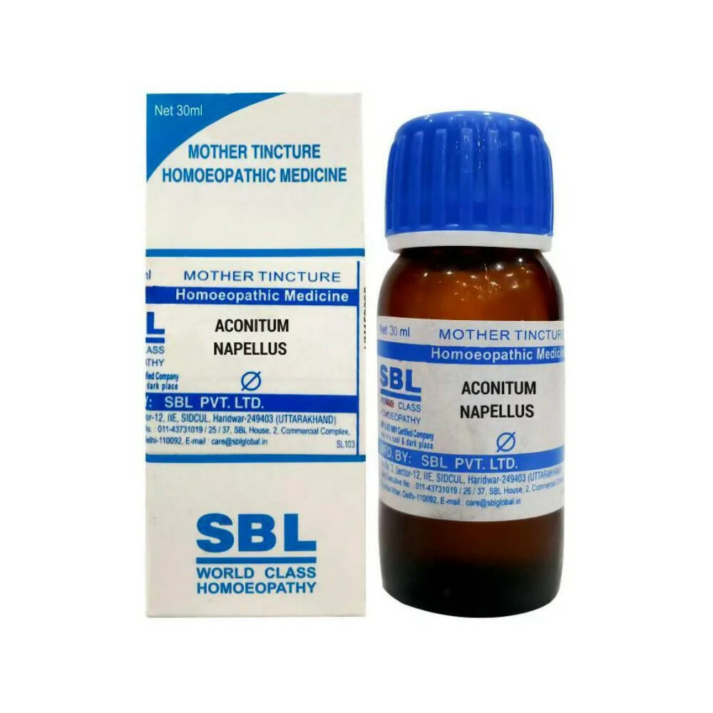 SBL Homeopathy Aconitum Napellus Mother Tincture Q - Grab2buy