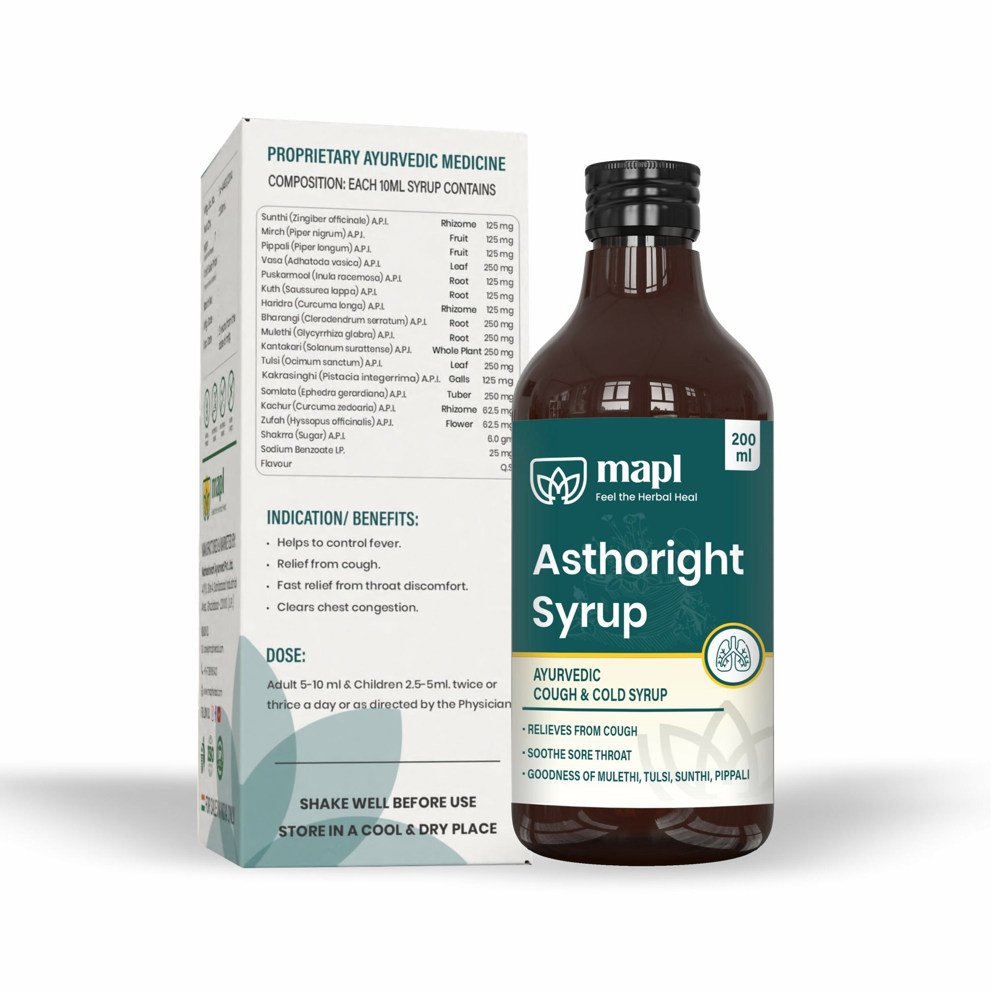 MAPL Asthoright Syrup 