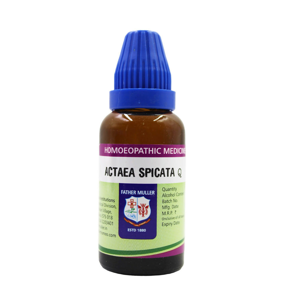 Father Muller Actaea Spicata Mother Tincture Q 