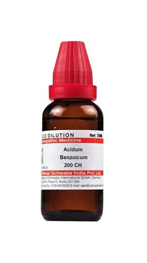 Dr. Willmar Schwabe India Acidum Benzoicum Dilution 