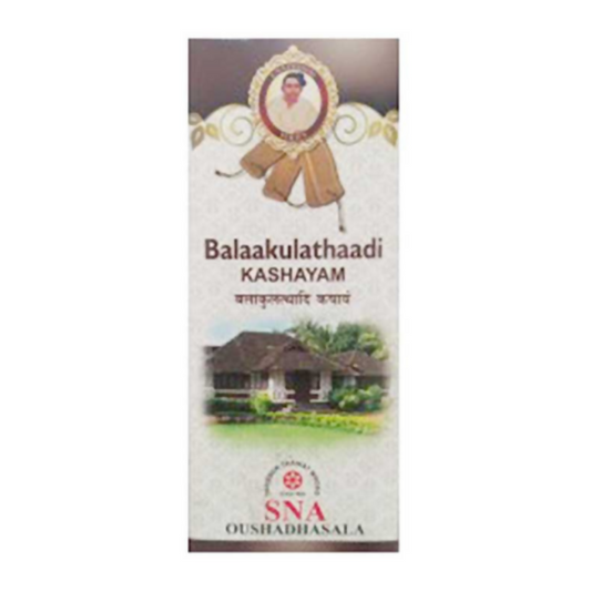 Sna Oushadhasala Balakulathadi Kashayam 