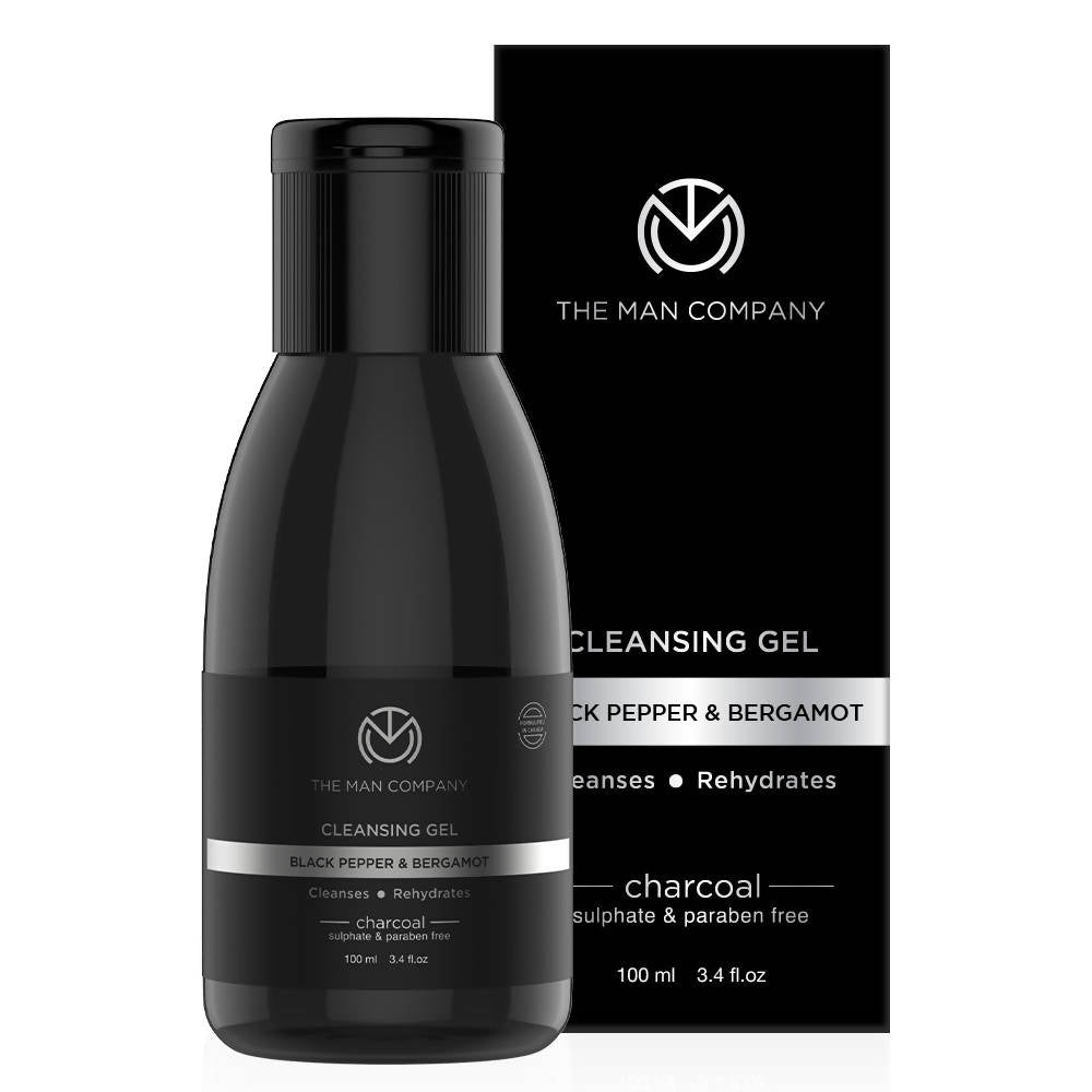 The Man Company Charcoal Cleansing Gel  Grab2Buy The Man Company Grab2Buy