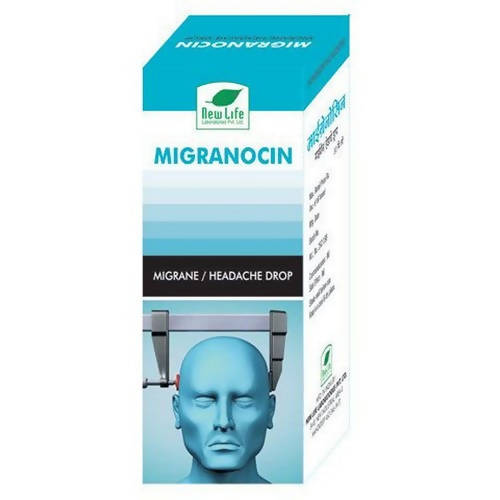 New Life Migranocin Drops – Homeopathic Migraine & Headache Wellness Remedy 
