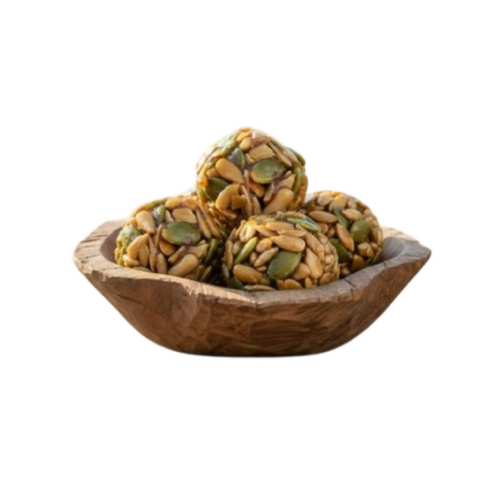 Sreshta Farms Healthy Seed Laddu – Muskmelon, Sunflower & Watermelon Blend 