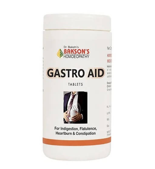 Bakson's Homeopathy Gastro Aid Tablets 