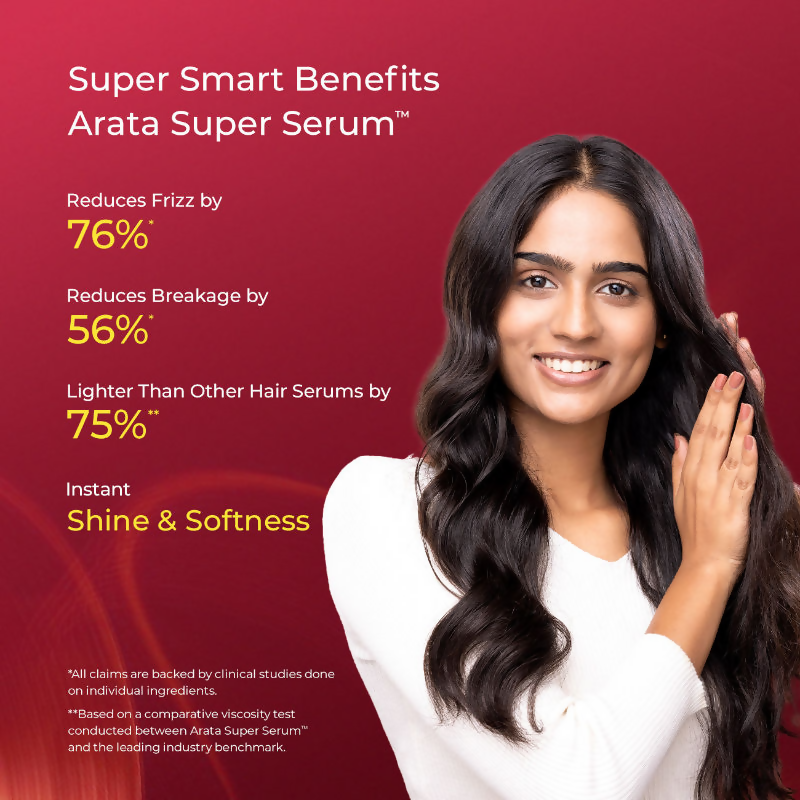 Arata Super Serum With JD Jojoba Hair Complex For Glossy 