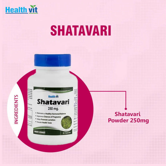 Healthvit Shatavari Capsules - Grab2buy