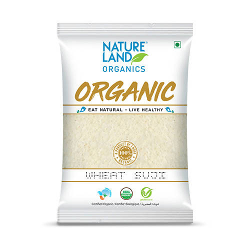 Nature Land Organics Wheat Suji - Grab2buy